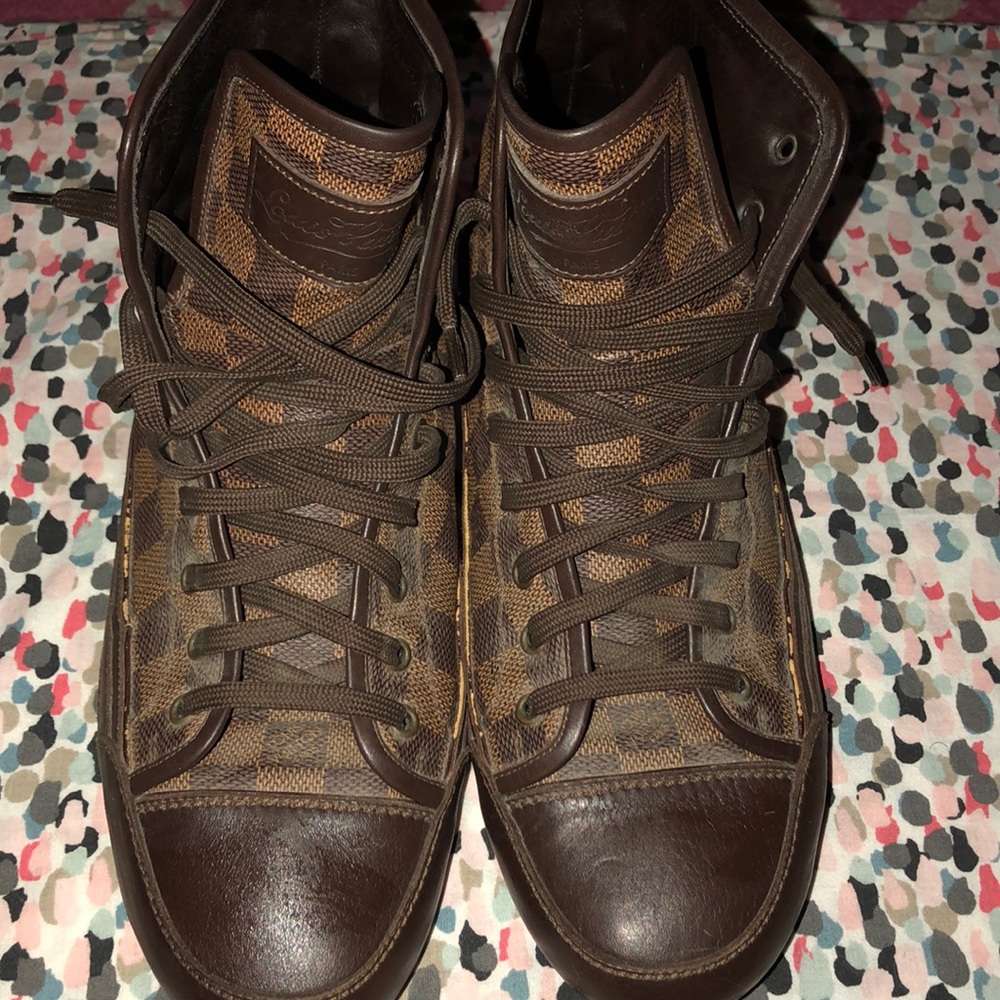 Louis Vuitton Damier Graphite Sneakers 👟